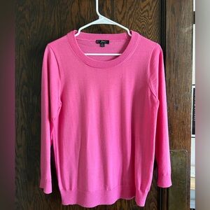 Pink wool sweater